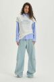 Imagem adicional 5 do item Camisa Thais Sky Blue Le Blog