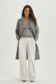 Imagem adicional 4 do item Casaco Gaia Medium Grey Melange Le Blog