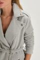 Imagem adicional 4 do item Casaco Marina Medium Grey Melange Le Blog