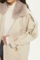 Imagem adicional 3 do item Casaco Valentina Bege Sand Le Blog