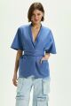 Imagem adicional 4 do item Colete Natasha Azul Denin Le Blog