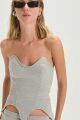 Imagem adicional 3 do item Corselet Marina Medium Grey Melange Le Blog
