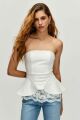 Imagem adicional 4 do item Corselet Tauane Off White Le Blog