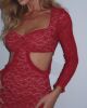 Imagem adicional 1 do item Vestido Susan Vermelho Cloude