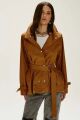 Imagem adicional 0 do item Jaqueta Julie Marrom Marrom Ganache Le Blog