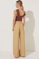 Imagem adicional 0 do item Calça Tati Bege Tahini Le Blog