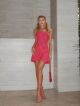 Imagem adicional 3 do item Vestido Nataly Pink Com Vermelho Cloude