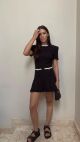 Imagem adicional 0 do item Vestido Thainara Preto Cloude