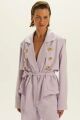 Imagem adicional 2 do item Casaco Alê Lilac Glacê Le Blog