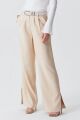 Imagem adicional 1 do item Calça Marcelle Bege Chalk Le Blog