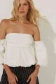 Imagem adicional 1 do item Blusa Gisela Off White Le Blog