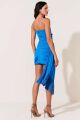 Imagem adicional 3 do item Vestido Nadine Azul Celeste Le Blog