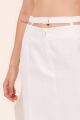 Imagem adicional 0 do item Saia Carolina Off White Le Blog
