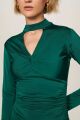 Imagem adicional 2 do item Vestido Milena Verde Ivy Le Blog