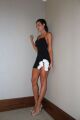 Imagem adicional 4 do item Vestido Alicia Preto Com Branco Cloude