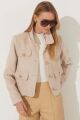 Imagem adicional 2 do item Casaco Vicky Bege Classic