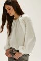 Imagem adicional 4 do item Blusa Nadine Off White Le Blog