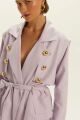 Imagem adicional 3 do item Casaco Alê Lilac Glacê Le Blog