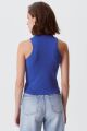 Imagem adicional 3 do item Blusa Miranda Azul Horizon Le Blog
