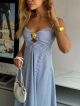 Imagem adicional 1 do item Vestido Tina Listrado Cloude