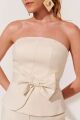Imagem adicional 3 do item Corselete New Ivone Bege Sand Le Blog