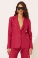 Imagem adicional 0 do item Blazer Lurdes Vermelho Crushed Le Blog