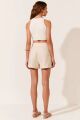 Imagem adicional 3 do item Shorts Bruna Bege Chalk Le Blog