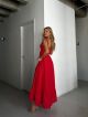 Imagem adicional 2 do item Vestido Nicole Vermelho Cloude