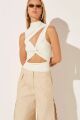 Imagem adicional 3 do item Calça Talissa Bege Le Blog