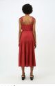 Imagem adicional 1 do item Vestido Emma Vermelho Amissima