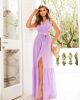 Imagem adicional 1 do item Vestido Vanessa Lilás D´teliê