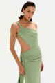 Imagem adicional 4 do item Vestido Desirre Verde Mineral Le Blog