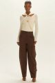 Imagem adicional 0 do item Calça Ruth Marrom Coffee Le Blog