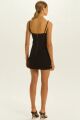 Imagem adicional 1 do item Vestido Curto Érica Preto Le Blog