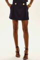 Imagem adicional 3 do item Shorts Saia Isis Azul Marinho
