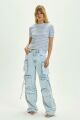 Imagem adicional 2 do item Twin Set Cibele Azul Breeze Le Blog
