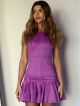 Imagem adicional 0 do item Vestido Eulália Roxo Cloude
