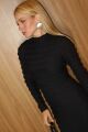 Imagem adicional 2 do item Vestido Frufru Preto Olívia