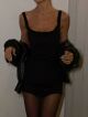 Imagem adicional 1 do item Vestido Isis Preto Cloude