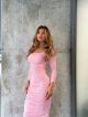 Imagem adicional 4 do item Vestido Lilith Rosa Cloude