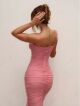 Imagem adicional 4 do item Vestido Lizi Rosê Cloude