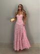 Imagem adicional 3 do item Vestido Marluce Rosa Cloude