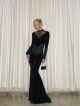 Imagem adicional 2 do item Vestido Mayara Preto Cloude