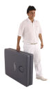 Imagem adicional 0 do item Divã Dobrável com Rodinhas para Transporte