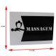 Imagem adicional 1 do item Placa de Identificação - Massagem