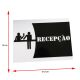 Imagem adicional 1 do item Placa de Identificação - Recepção