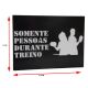 Imagem adicional 1 do item Placa de Identificação - Somente Pessoas Durante o Treino