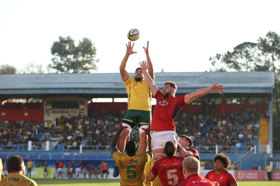 Um Brasil que inicia seu movimento rumo ao Mundial de Rugby.