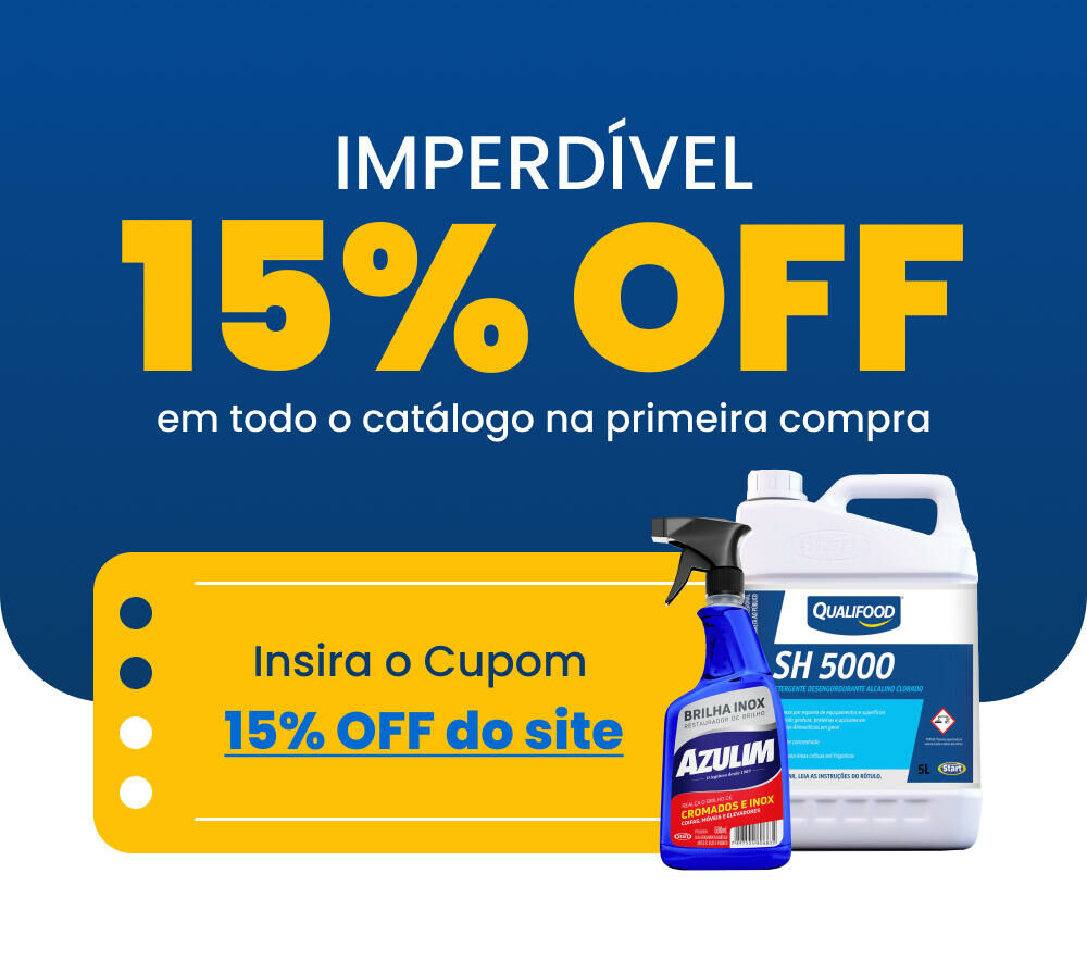 15% OFF na primeira compra