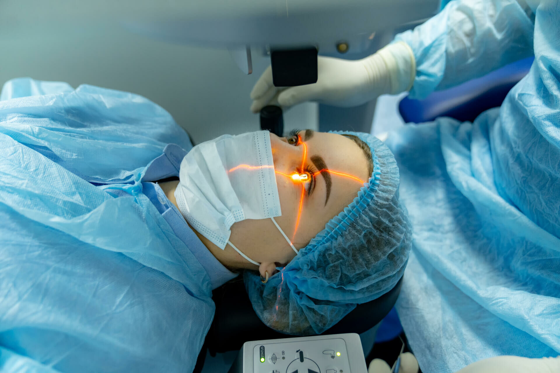 Imagem cirurgia refrativa